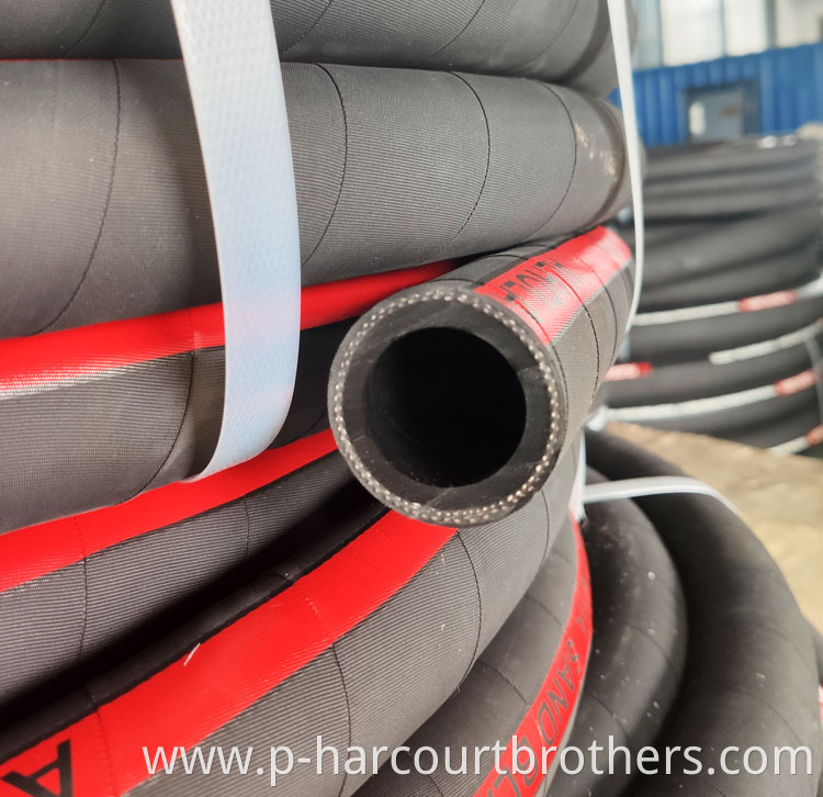 Abrasive Blast Hose Braid Sand Blast Rubber Hose Cement Blasting Hose 1 1/4